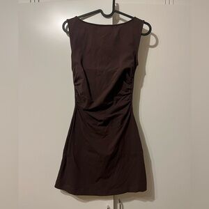 Dynamite Katia Shirred Jersey Mini Dress